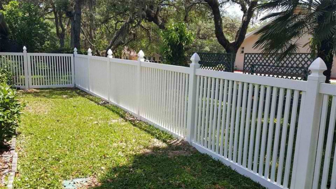 Clearview pool fence